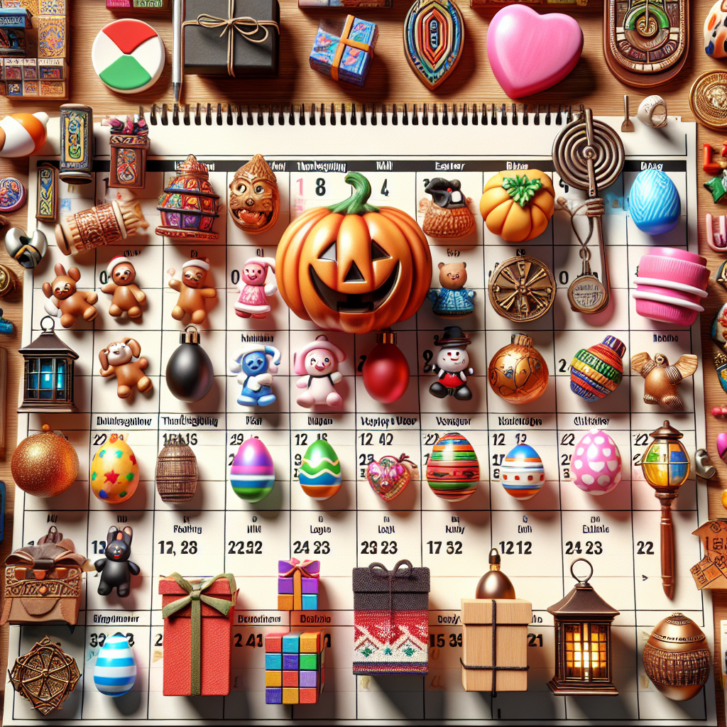 Sezonowe gadżety reklamowe: Jak dostosować ofertę do kalendarza marketingowego?